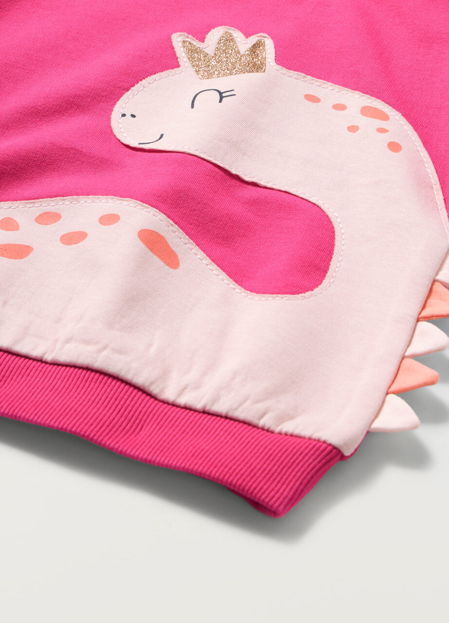 Alternative view of Majica u pamuku stretch za novorođenče