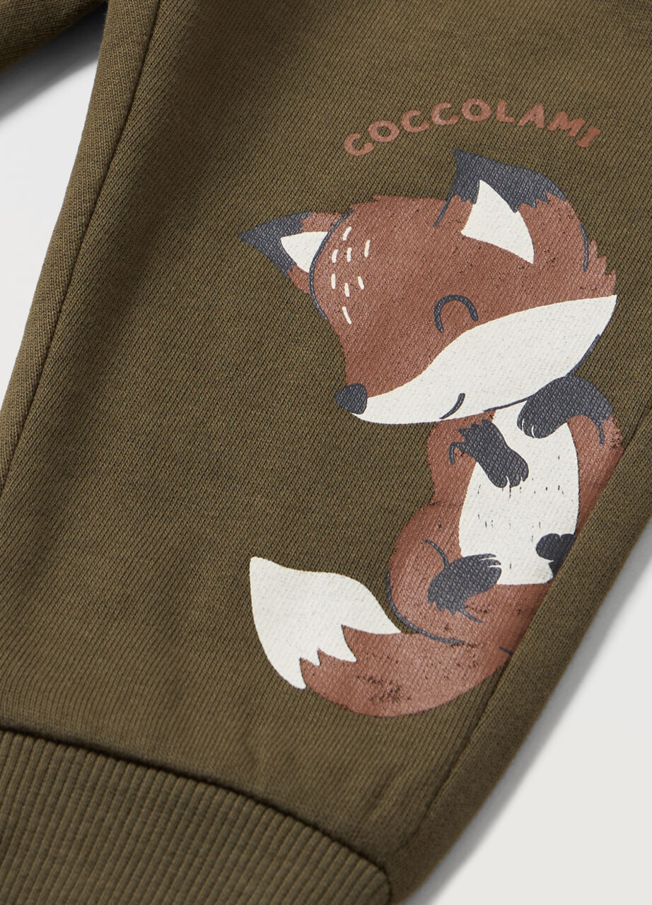 Alternative view of Trenerka od pamuka s flisom za novorođenčad