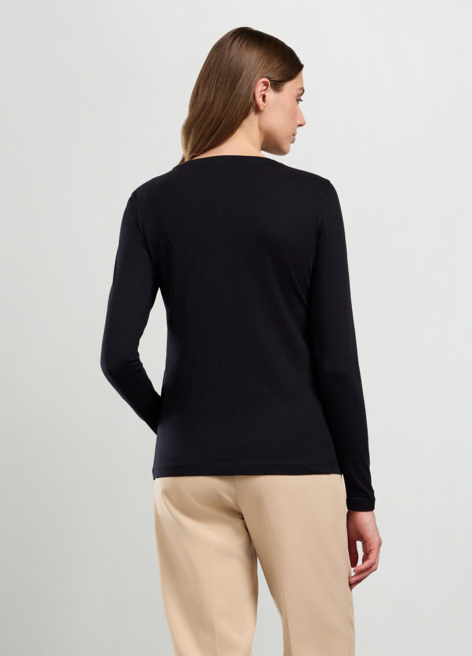 Alternative view of Majica od čistog pamuka za žene