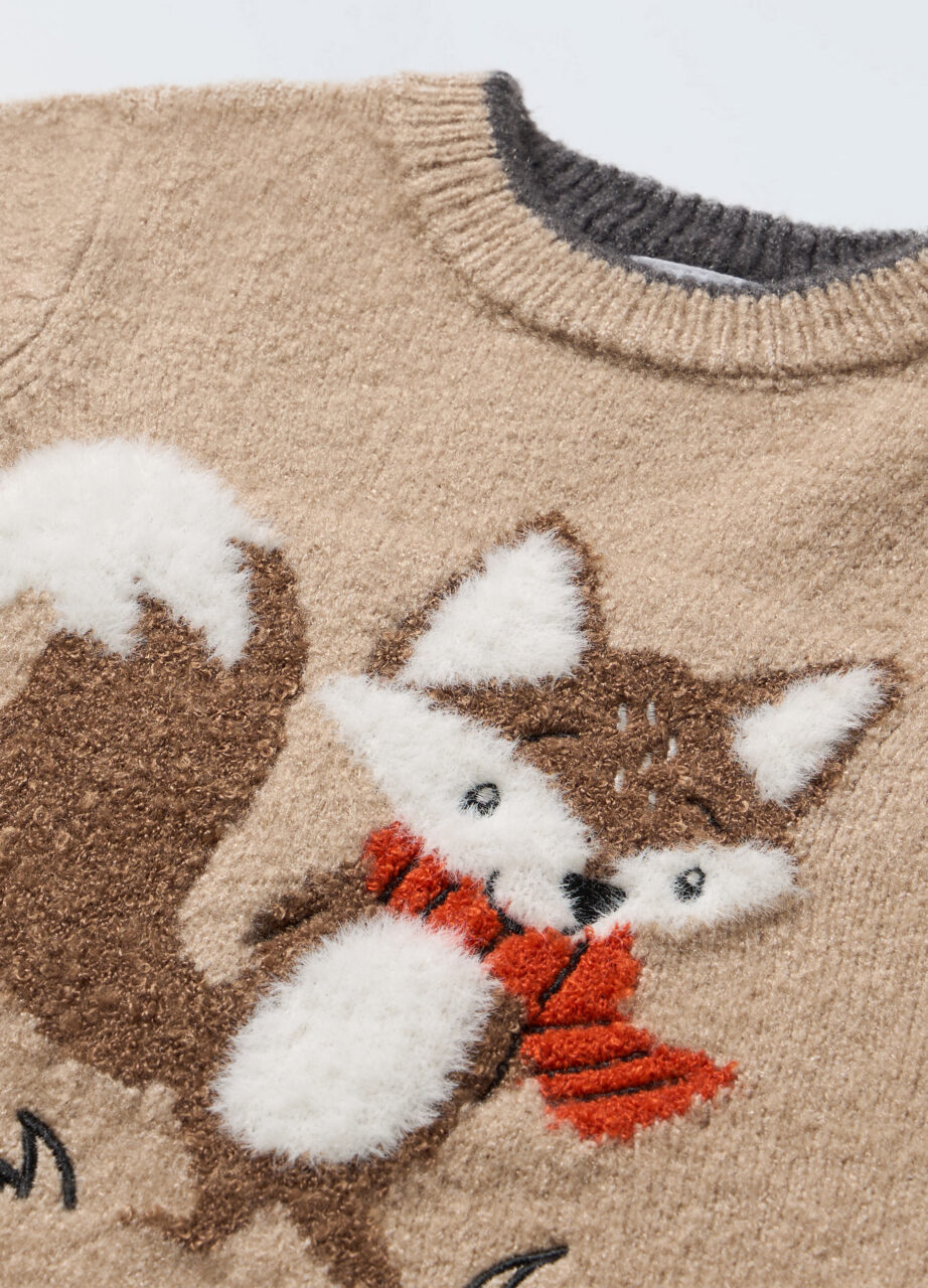 Alternative view of Trikot s jacquard uzorkom za novorođenčad