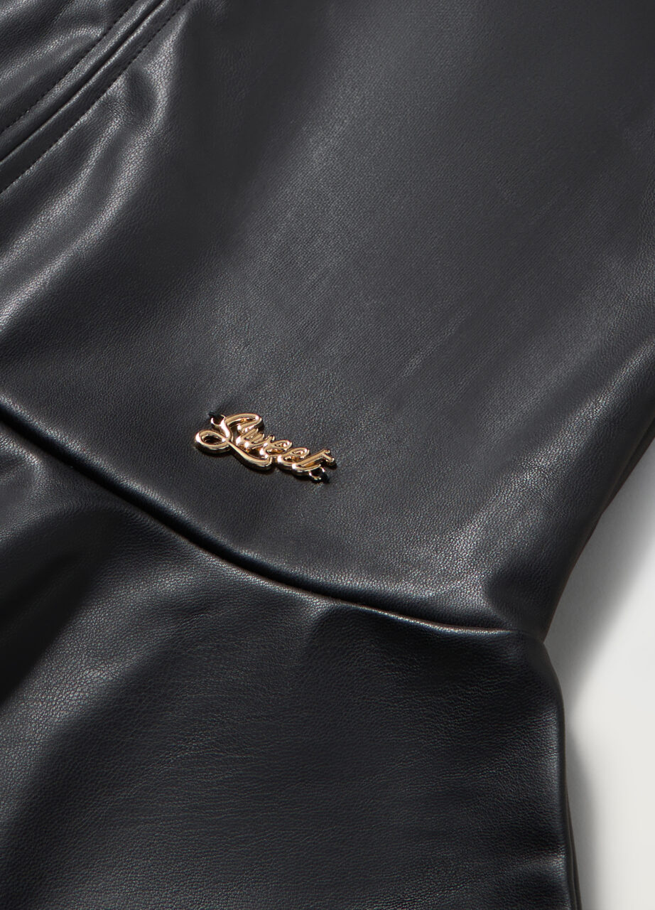 Alternative view of Haljina od ekološke kože za djevojčicu