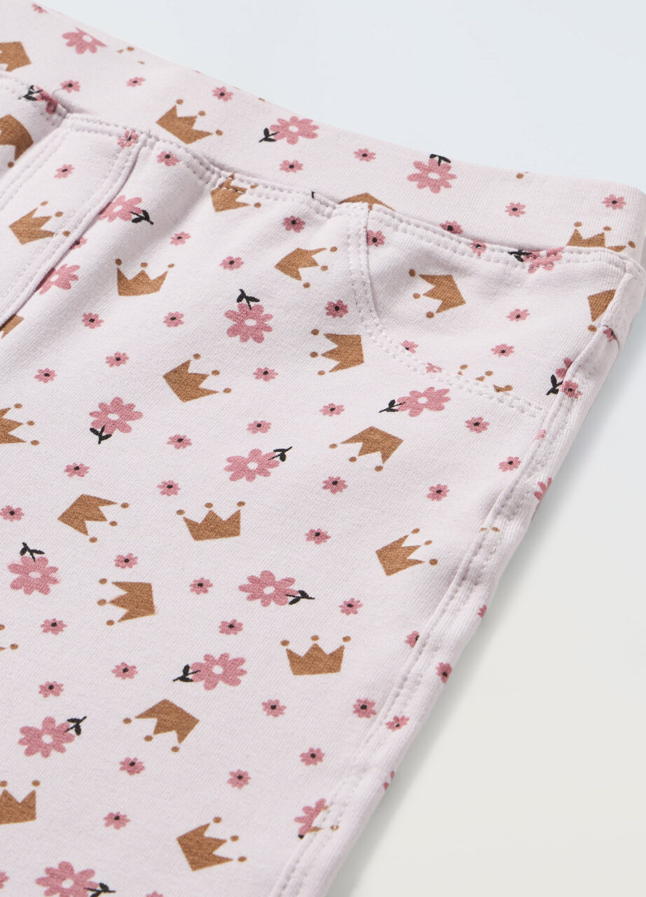 Alternative view of Trenerka od pamuka s elastinom za novorođenčad