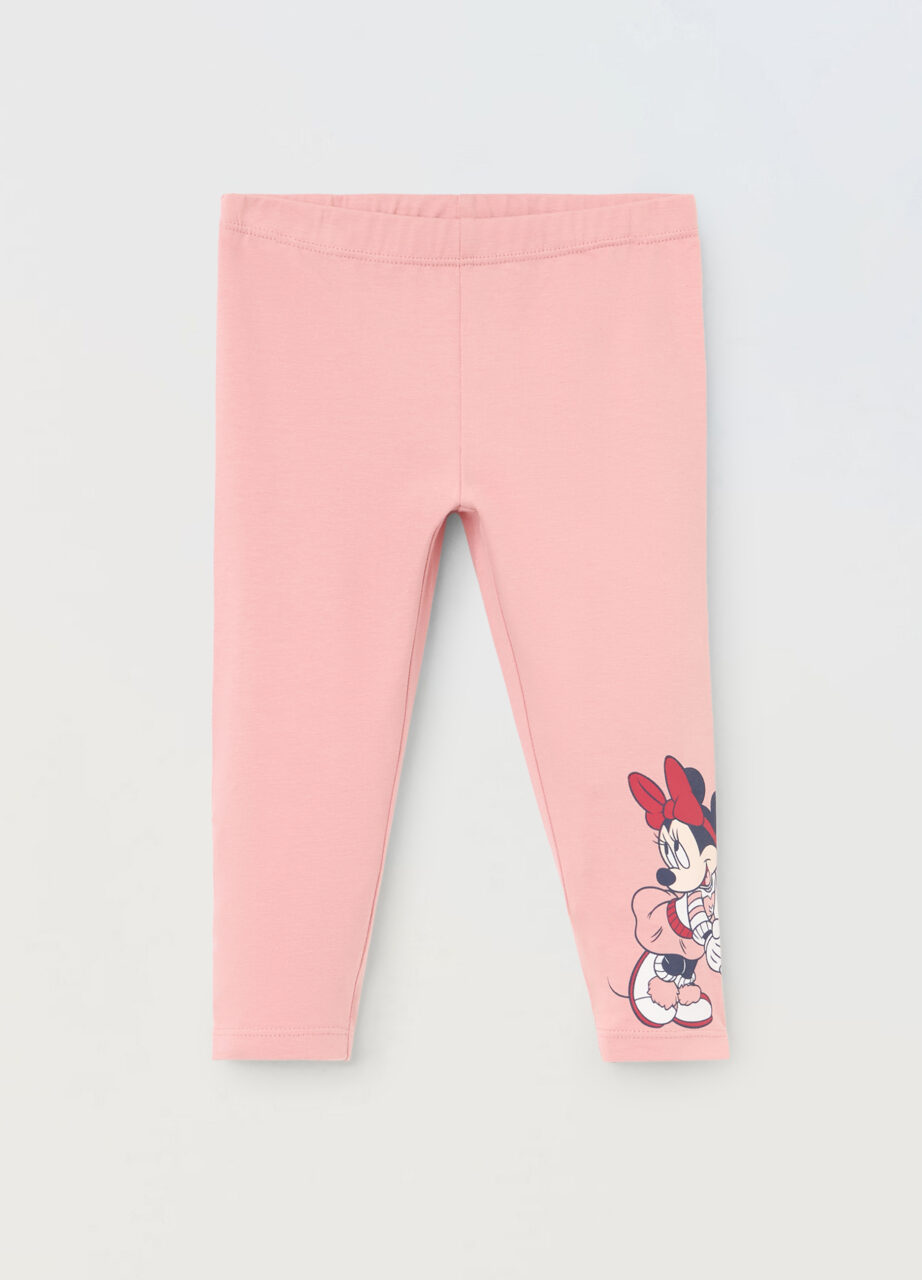 Helanke od pamučnog jersey s elastinom Minnie Mouse