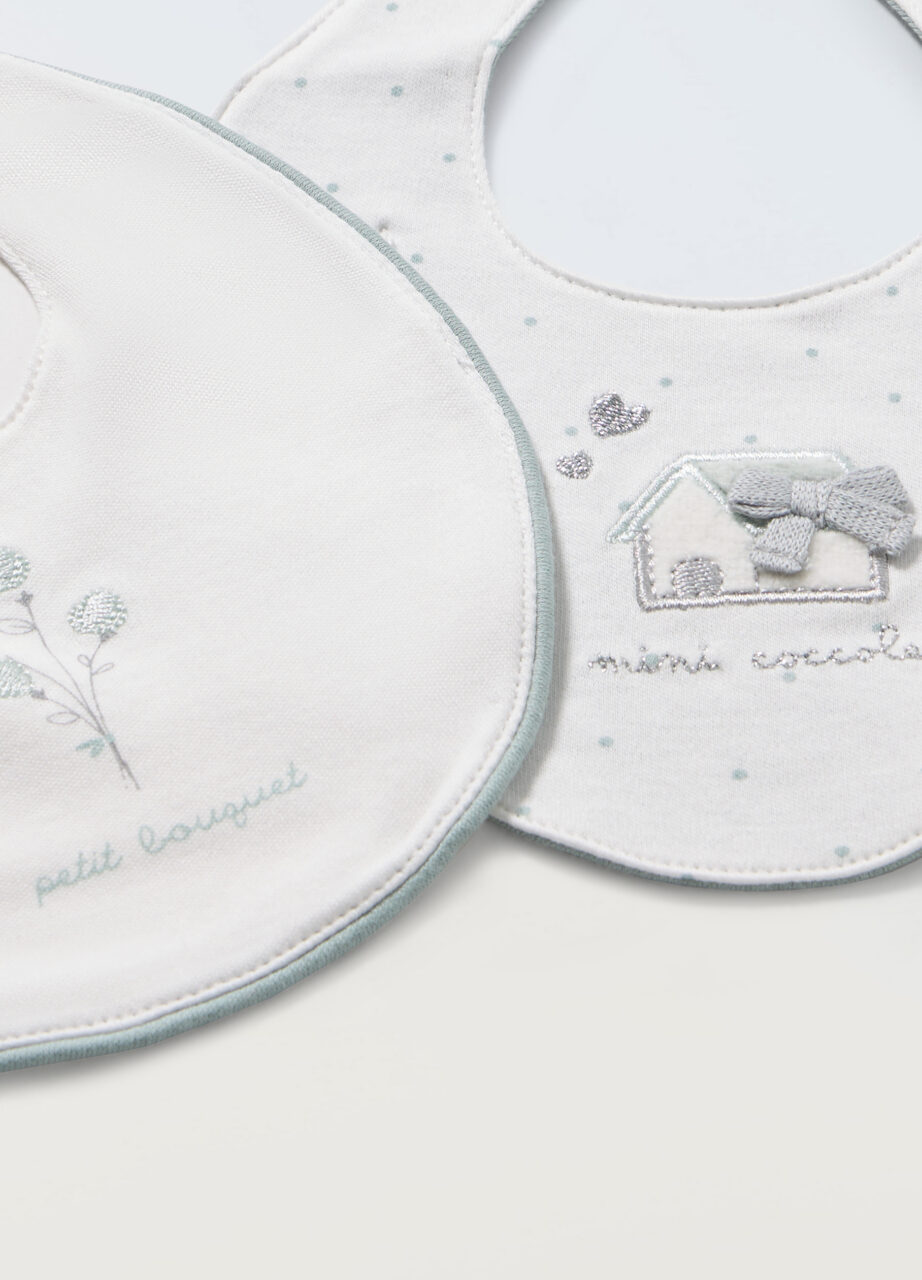 Alternative view of Pakovanje od 2 siperčića od 100% pamuka