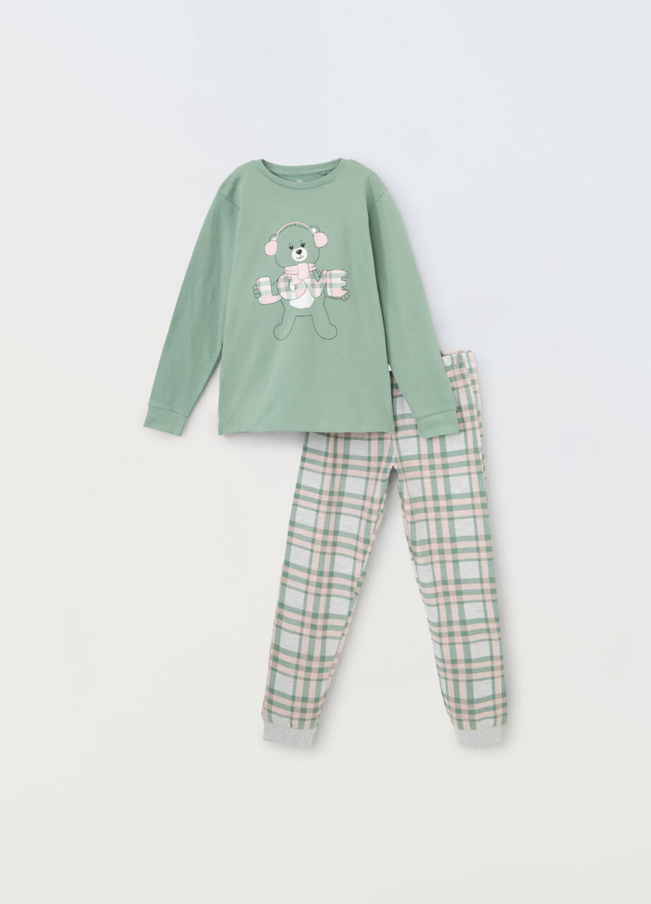 Set pidžama od čistog pamuka za djevojčice