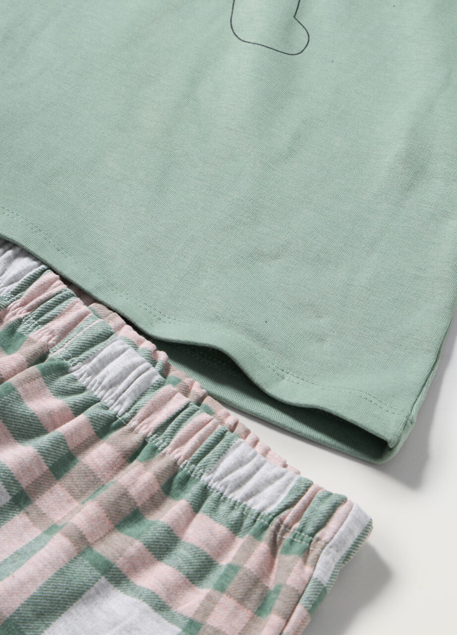 Alternative view of Set pidžama od čistog pamuka za djevojčice