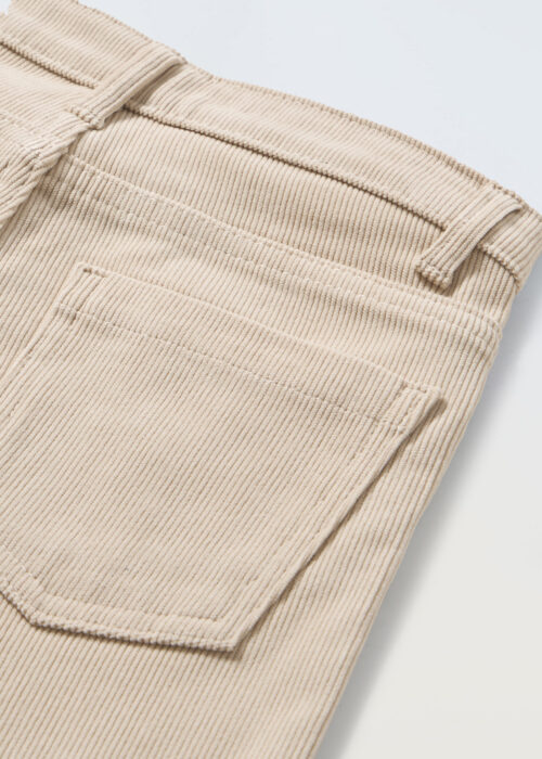 Alternative view of Hlače od rebrastog pliša za dječake