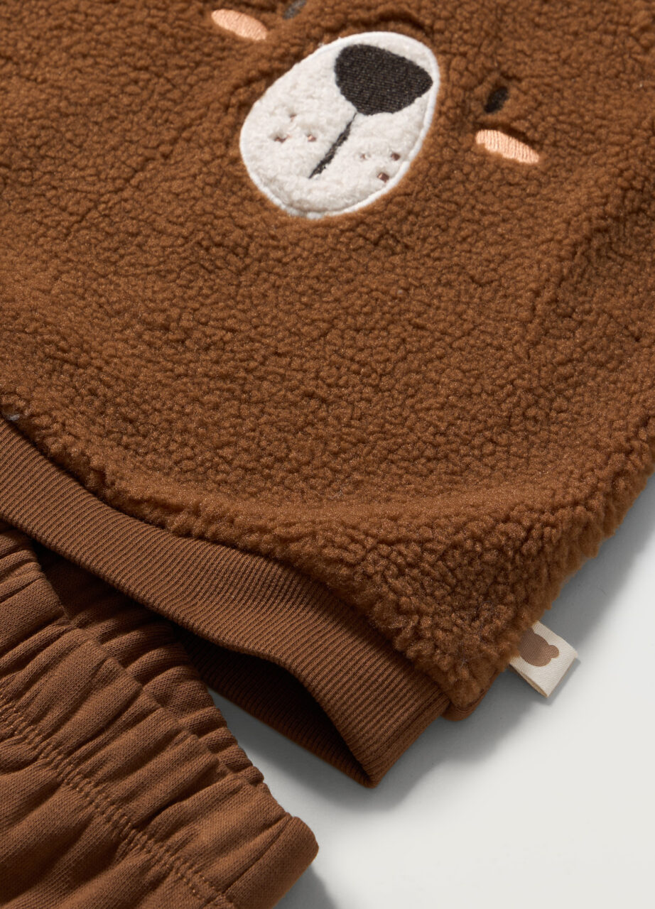 Alternative view of Sportski set od čistog pamuka za novorođenčad