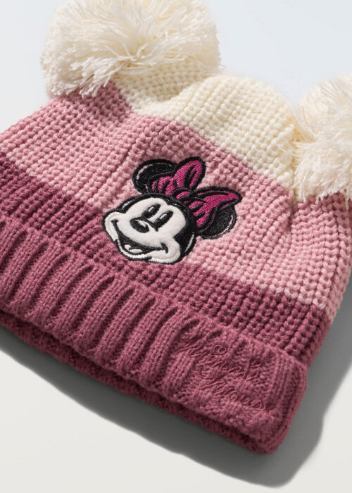 Alternative view of Kapa od trikotaže sa prugastim uzorkom Minnie Mouse