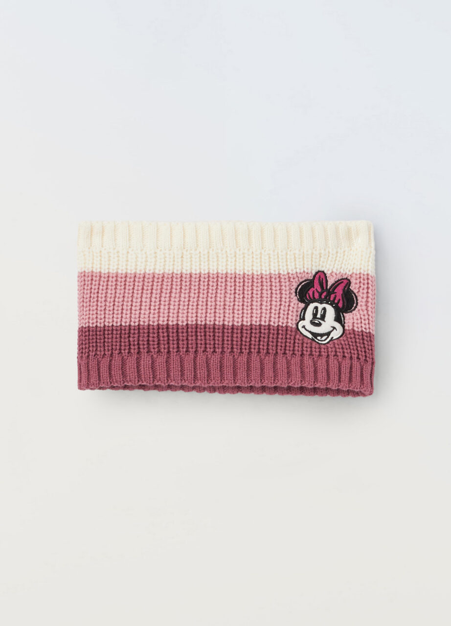 Šal od trikotaže u višebojnom uzorku Minnie Mouse