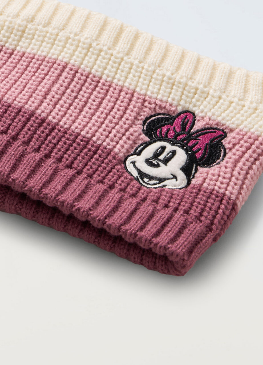 Alternative view of Šal od trikotaže u višebojnom uzorku Minnie Mouse