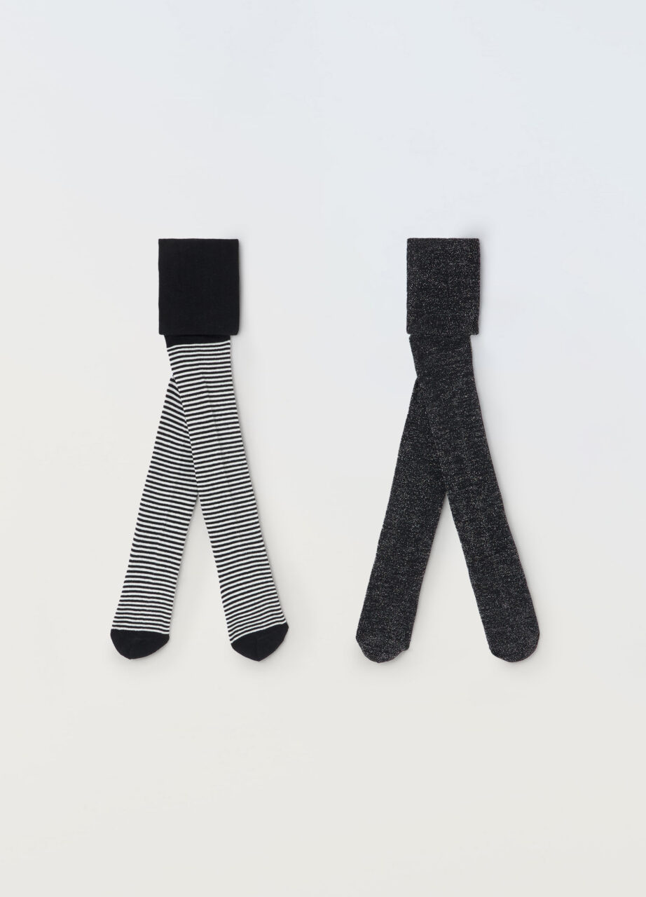 Pakovanje 2 štrample od mješavine pamuka za djevojčice