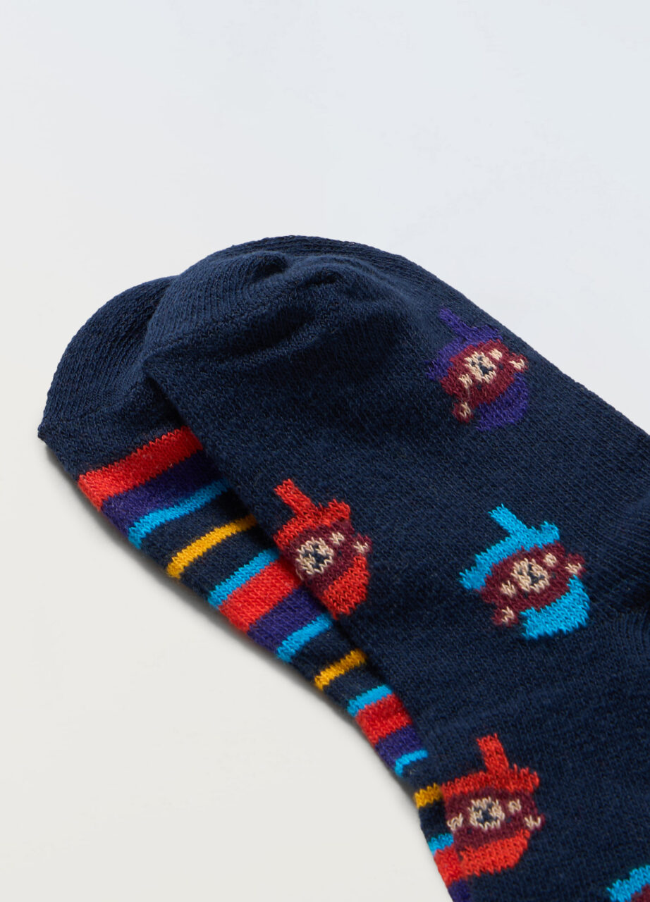 Alternative view of Pakovanje 2 duge čarape od mješavine pamuka za dječake