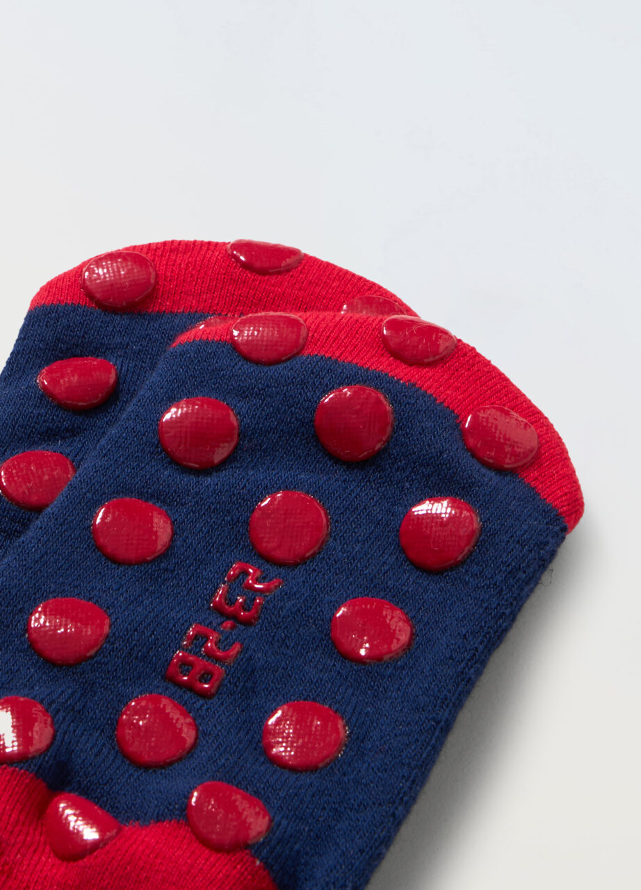 Alternative view of Antisklizne čarape sa prazničnim printom za dječake