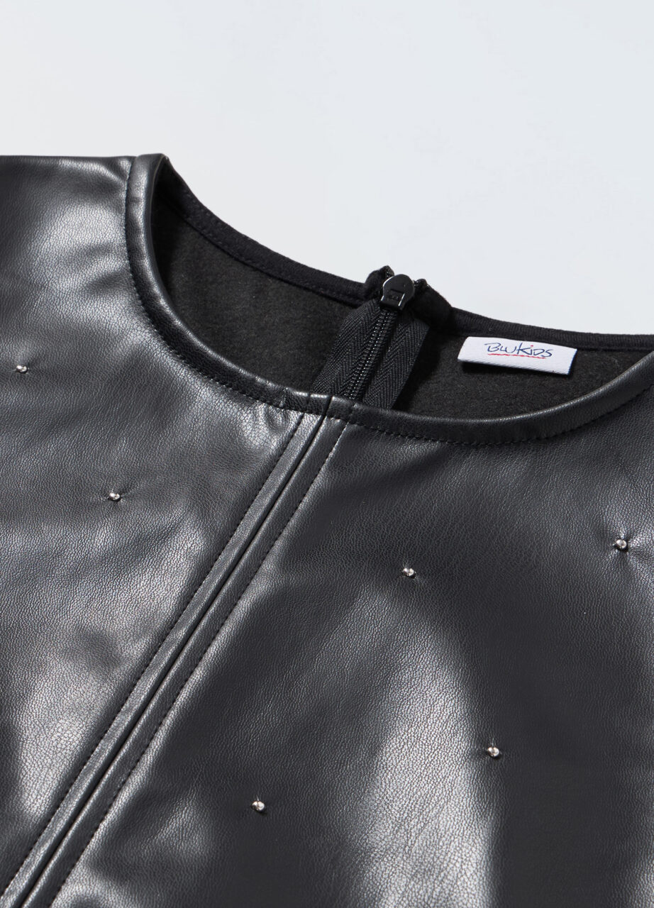 Alternative view of Haljina od ekološke kože za djevojčice