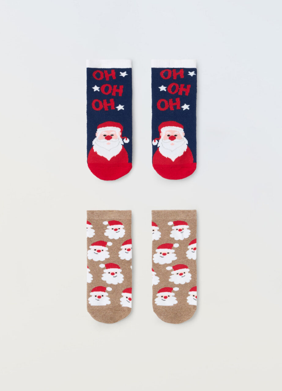 Pakovanje 2 antisklizne čarape za dječake