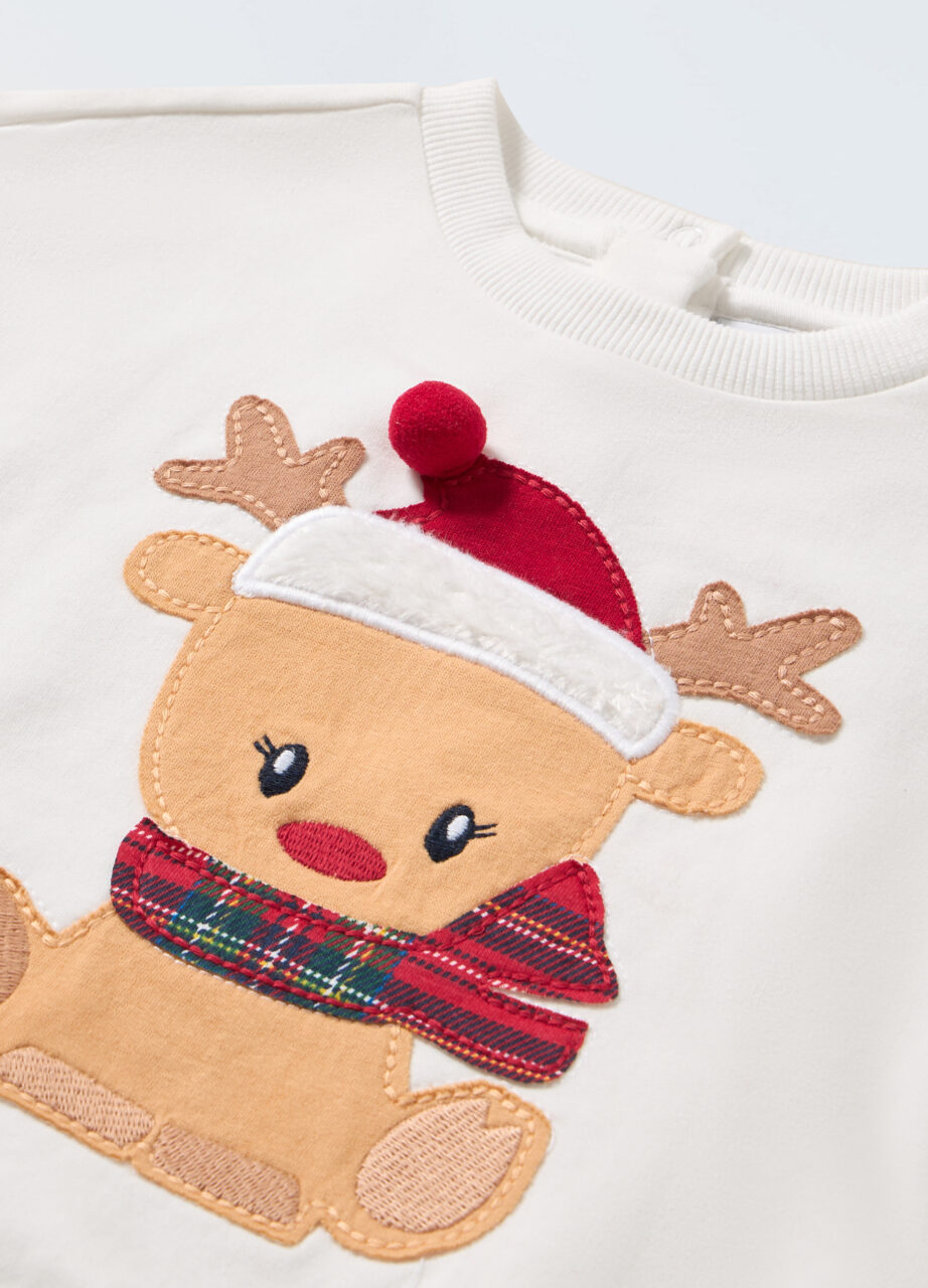 Alternative view of Majica od rastezljivog pamuka za bebe