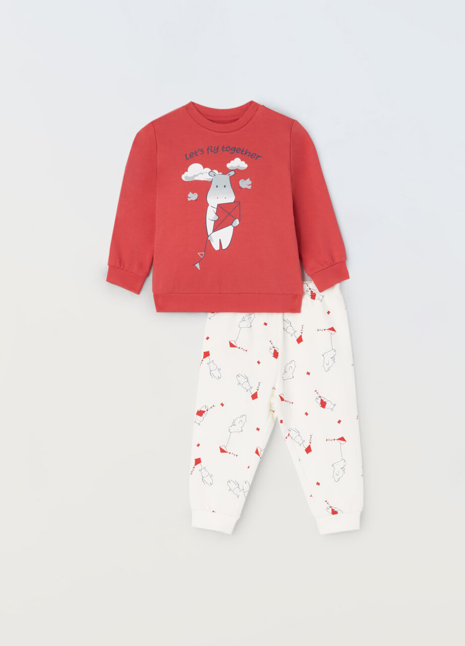 Dugi pamučni Pidžama set za bebe