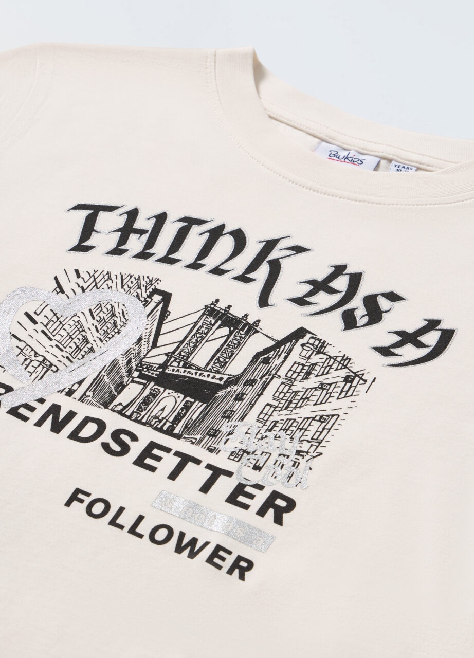 Alternative view of Majica od čistog pamuka za djevojčice