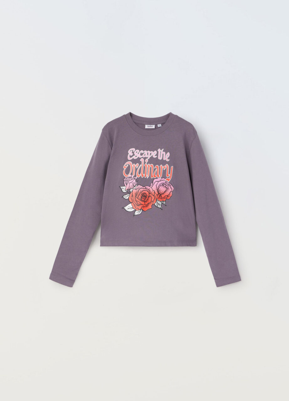 Majica od čistog pamuka za djevojčice