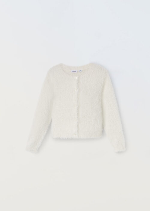 Kardigan od pufaste vune za djevojčice