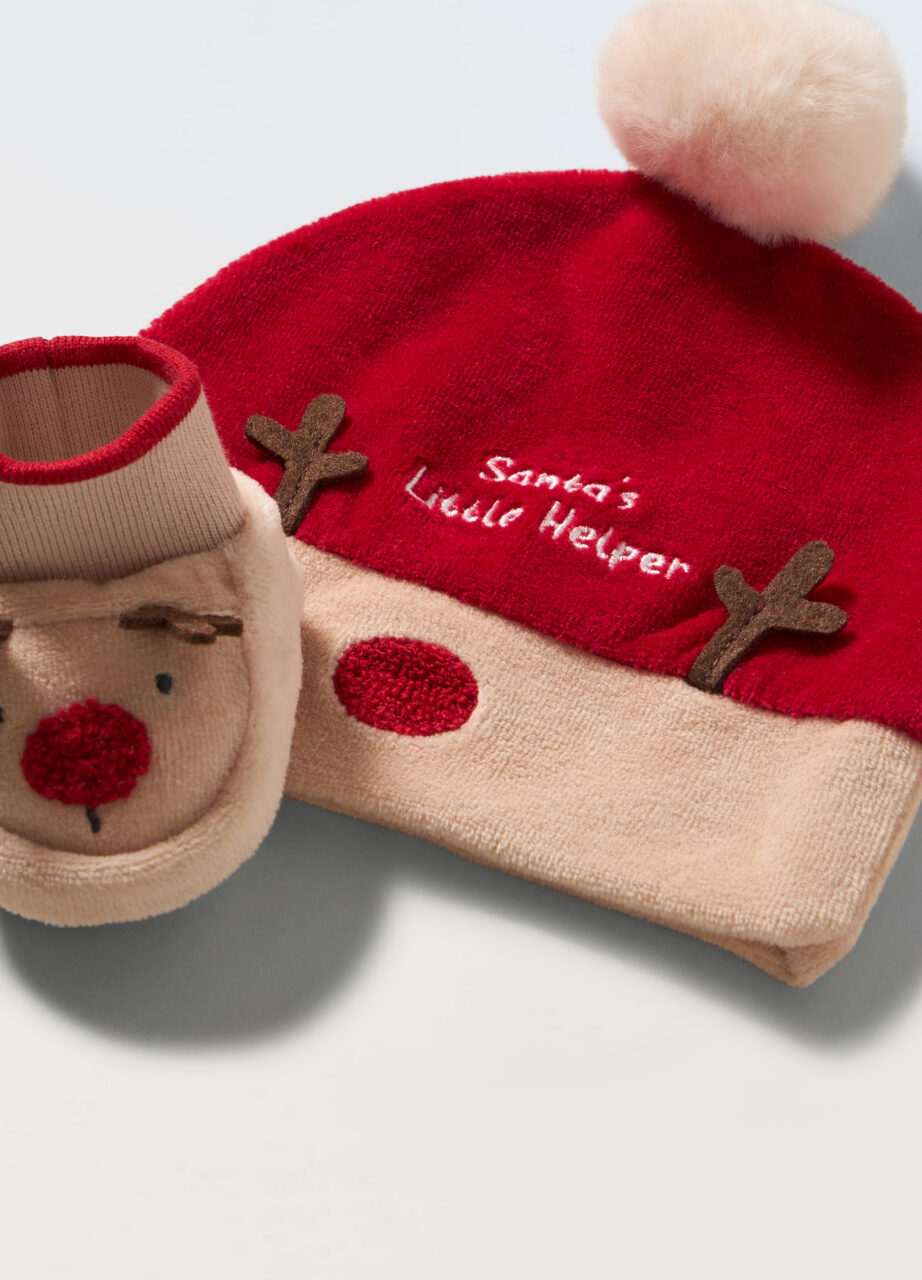 Alternative view of Set od velura od čistog pamuka