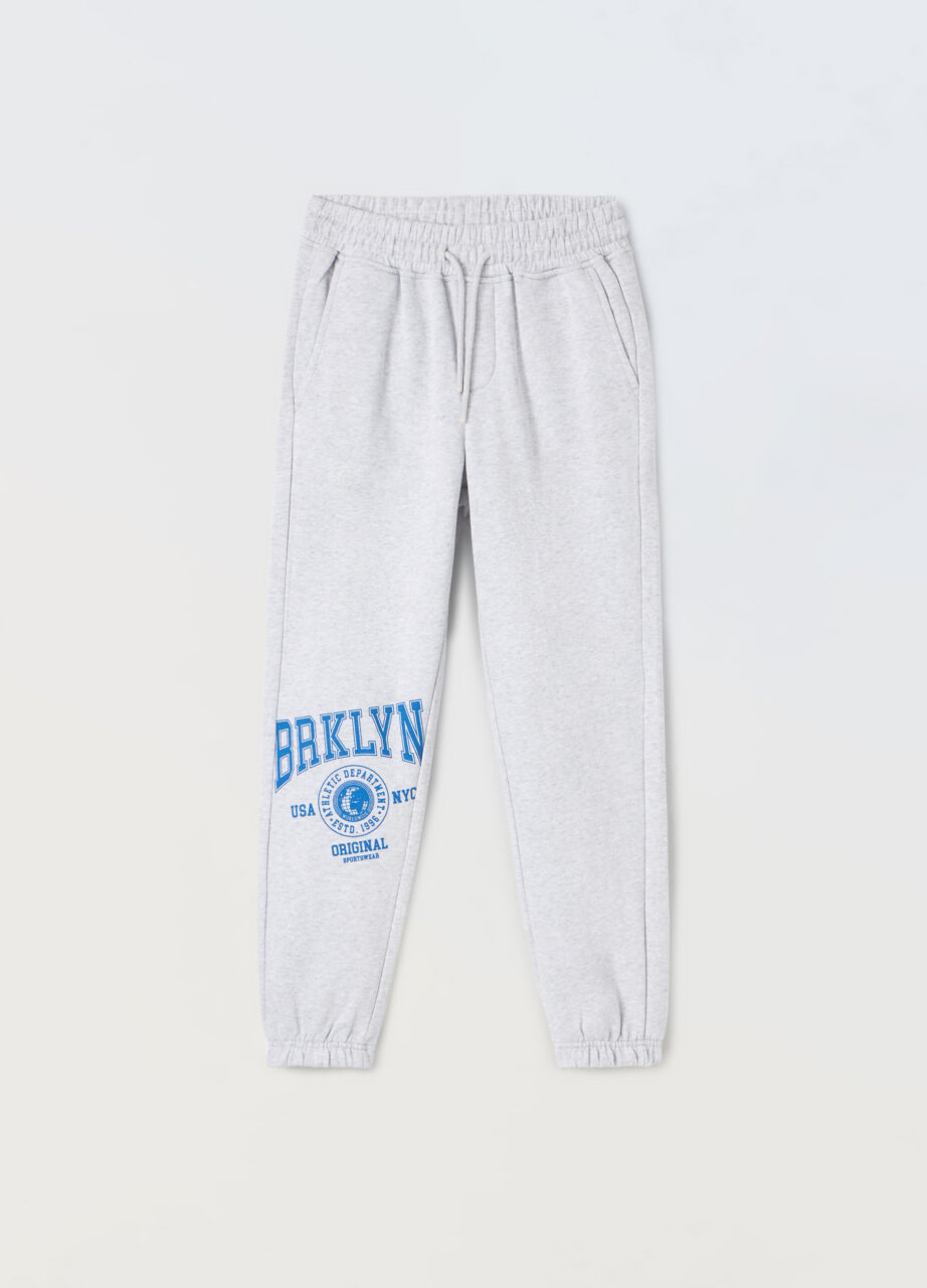 Trenerka jednobojna sa printom za dječake