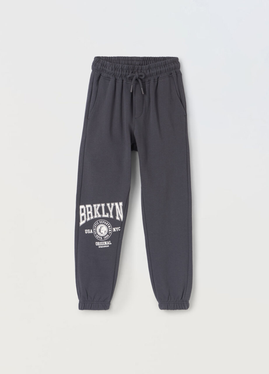 Trenerka jednobojna sa printom za dječake