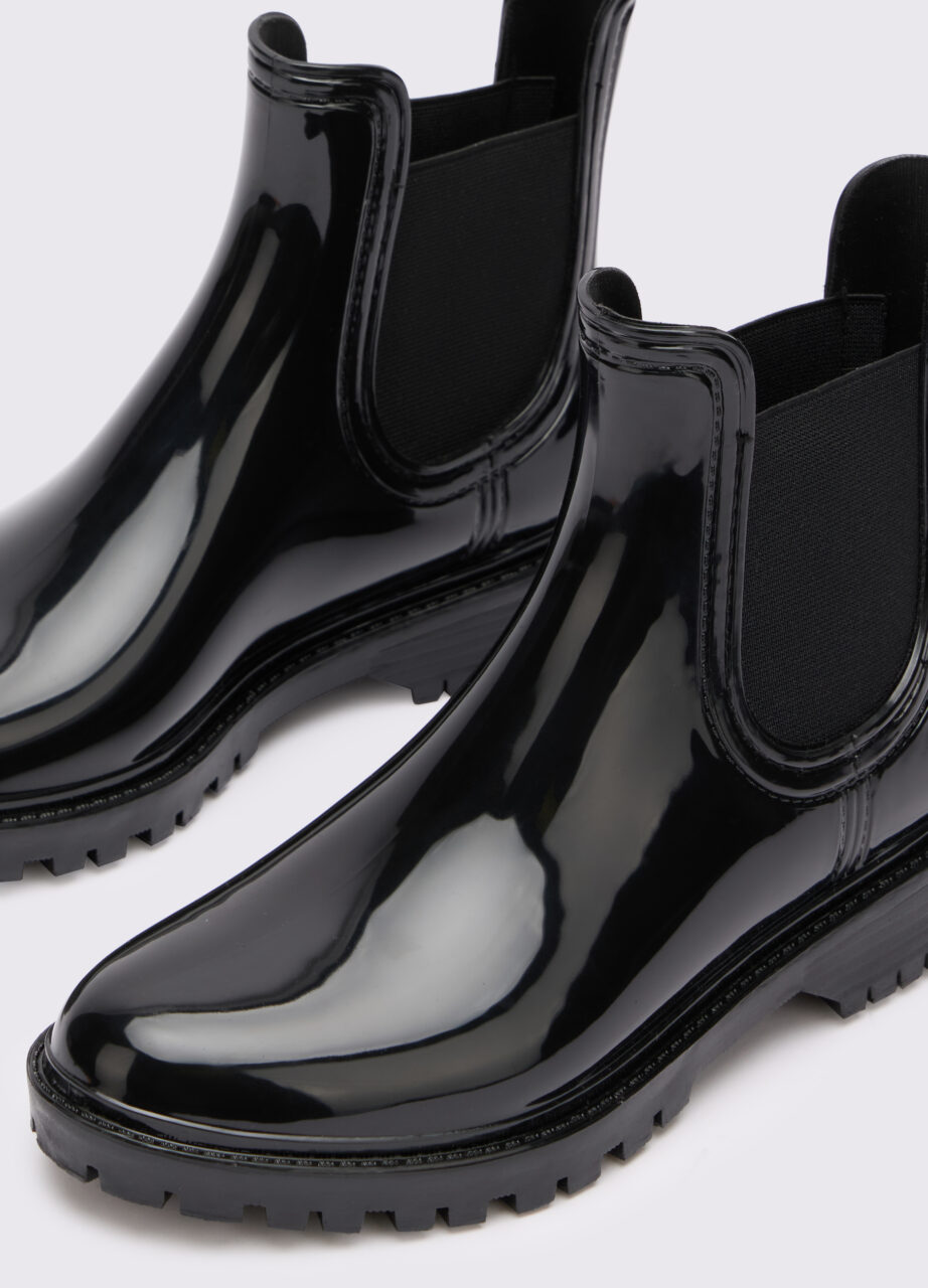 Alternative view of Chelsea čizme od lakirane kože za žene
