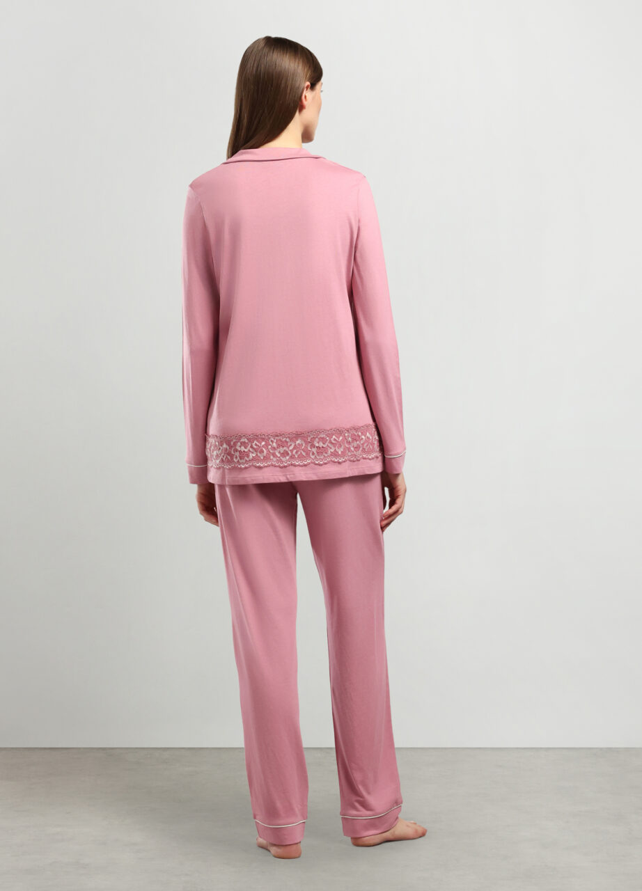 Alternative view of Gornji dio pidžame s rever ovratnikom za žene