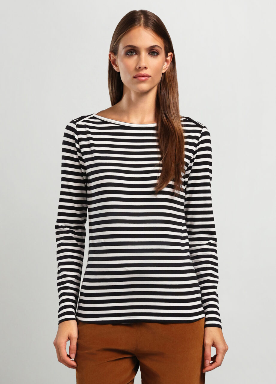 Majica od rastezljivog pamuka za žene