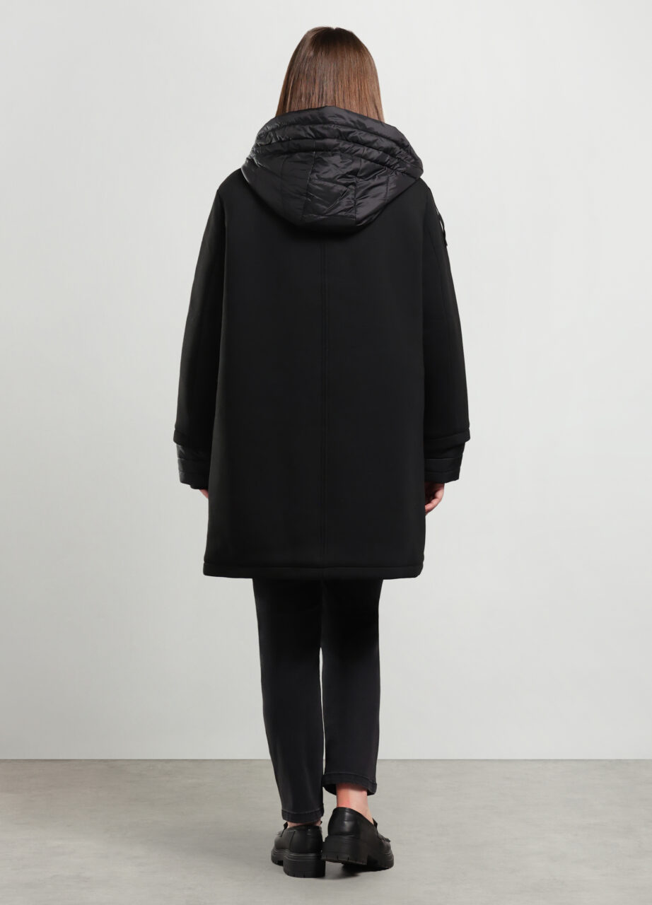 Alternative view of Podstavljena jakna s kapuljačom za punije žene