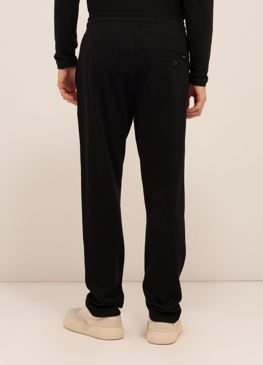 Alternative view of Donji dio trenerke sa vezicom od čistog pamuka za muškarce