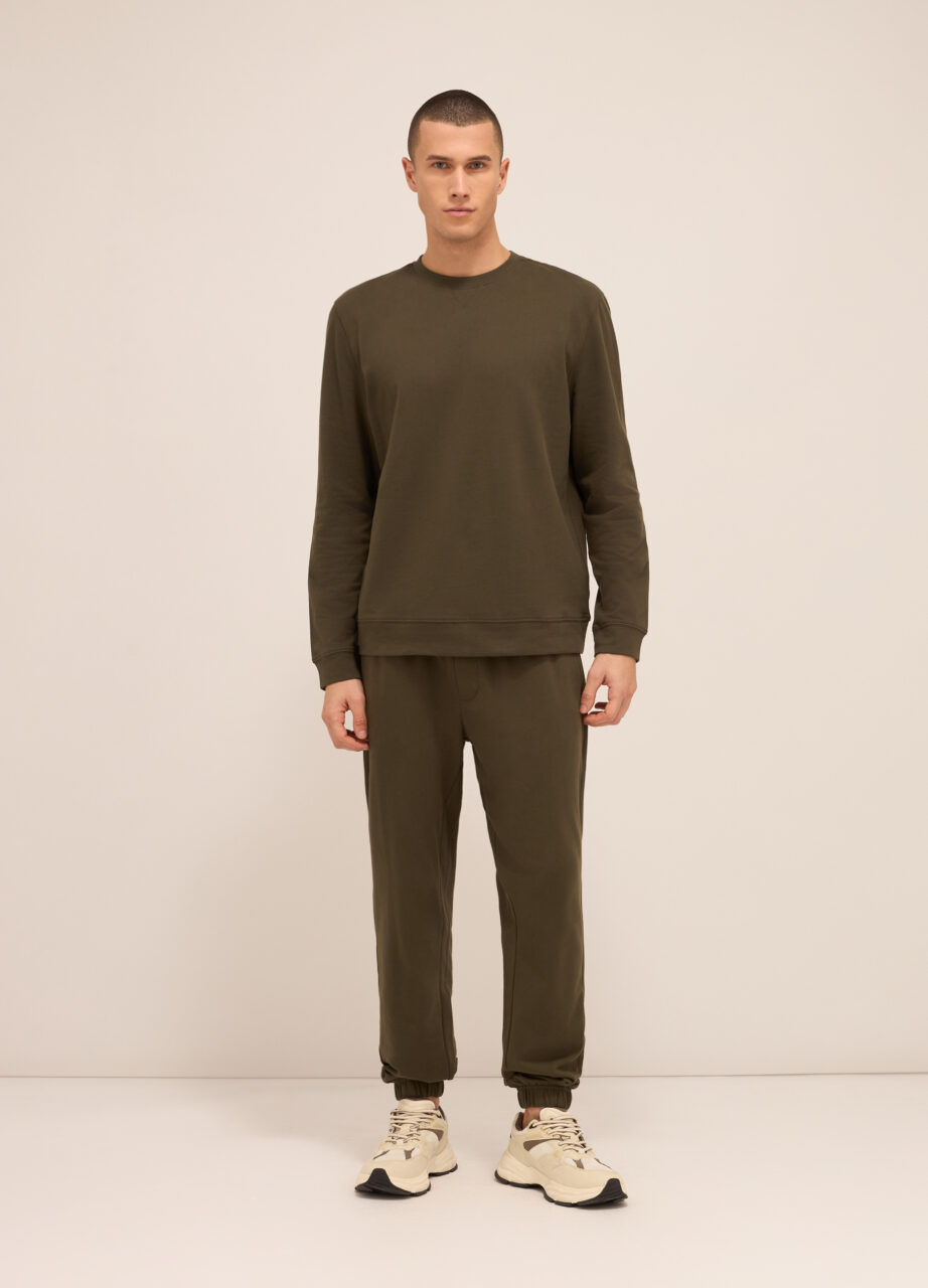 Donji dio trenerke za slobodno vrijeme od čistog pamuka za muškarce