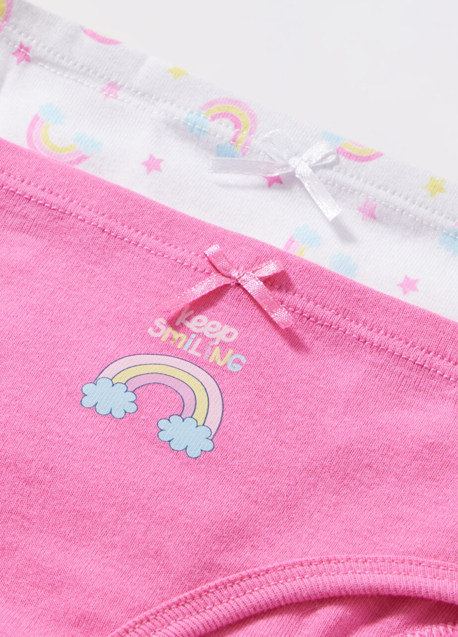 Alternative view of Pakovanje od 2 gaćice od čistog pamuka za djevojčicu