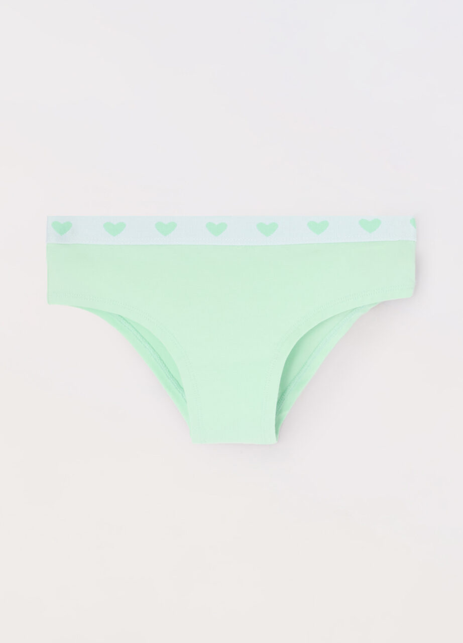 Pakovanje od 3 gaćice od pamuka sa elastinom za djevojčicu