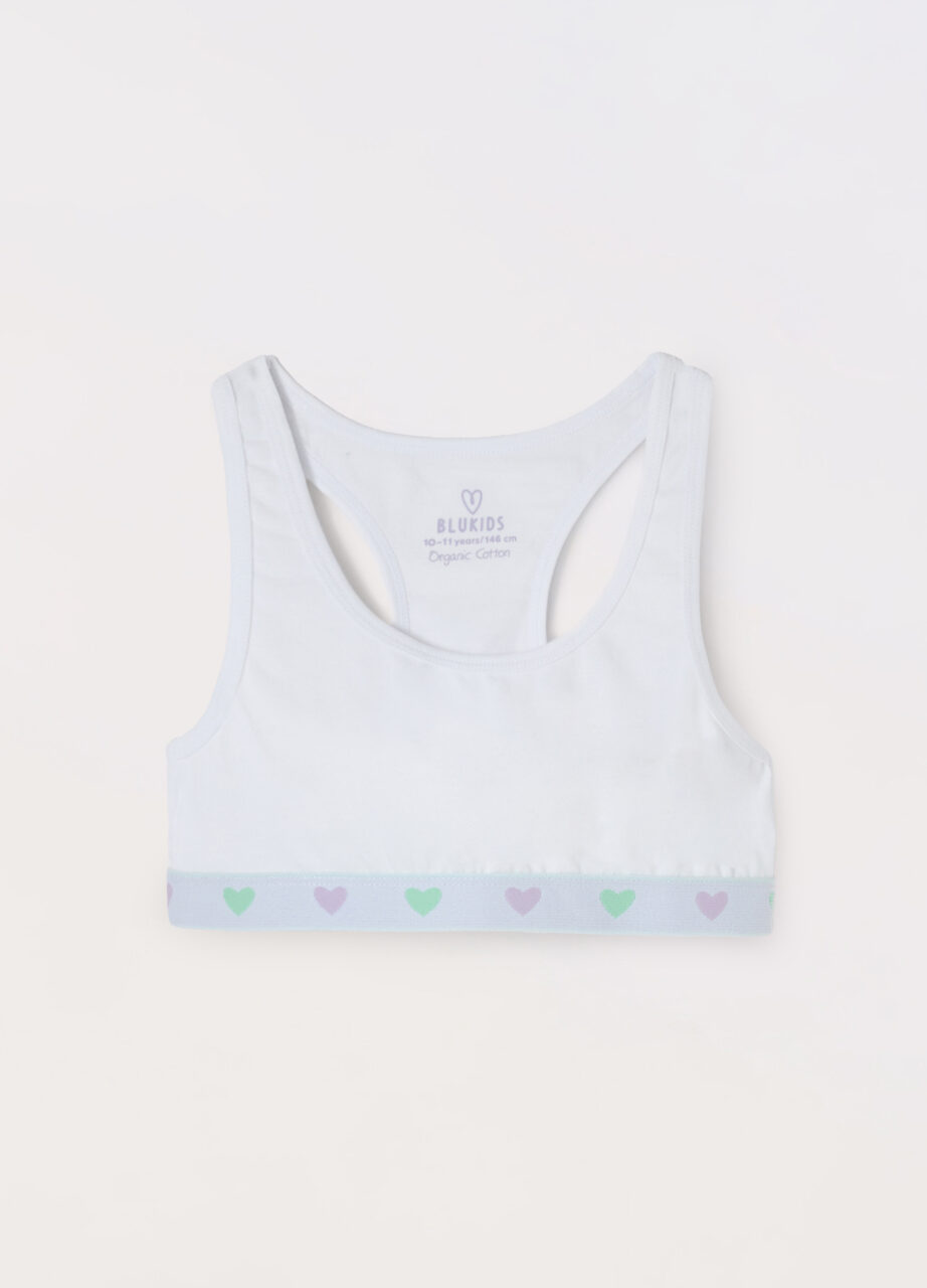 Sportski grudnjak od pamuka sa elastinom