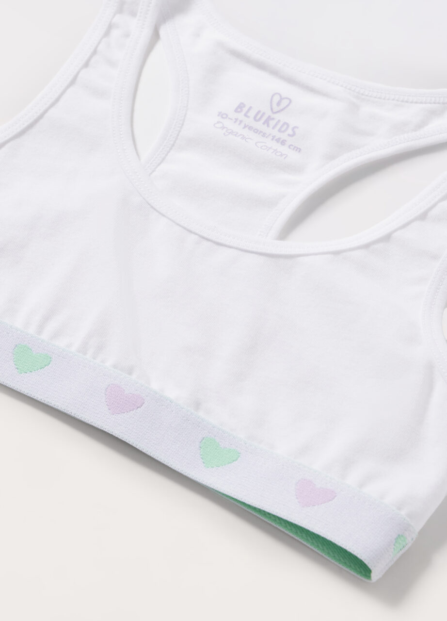 Alternative view of Sportski grudnjak od pamuka sa elastinom