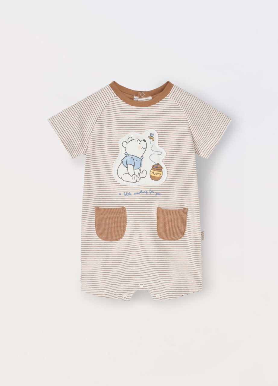 Kombinezon od elastičnog pamuka za novorođenče