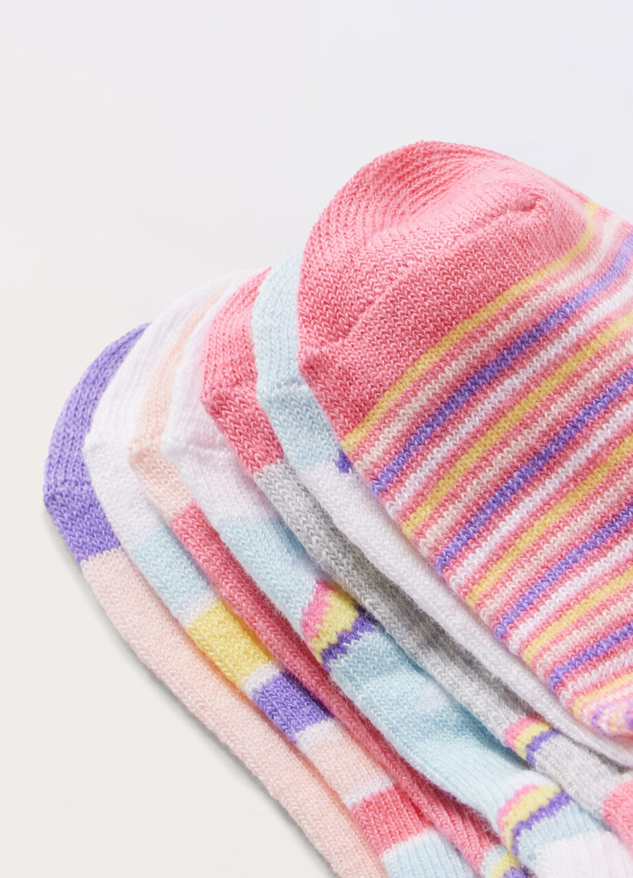 Alternative view of Pakovanje od 7 kratkih čarapa u mješavini pamuka sa elastinom