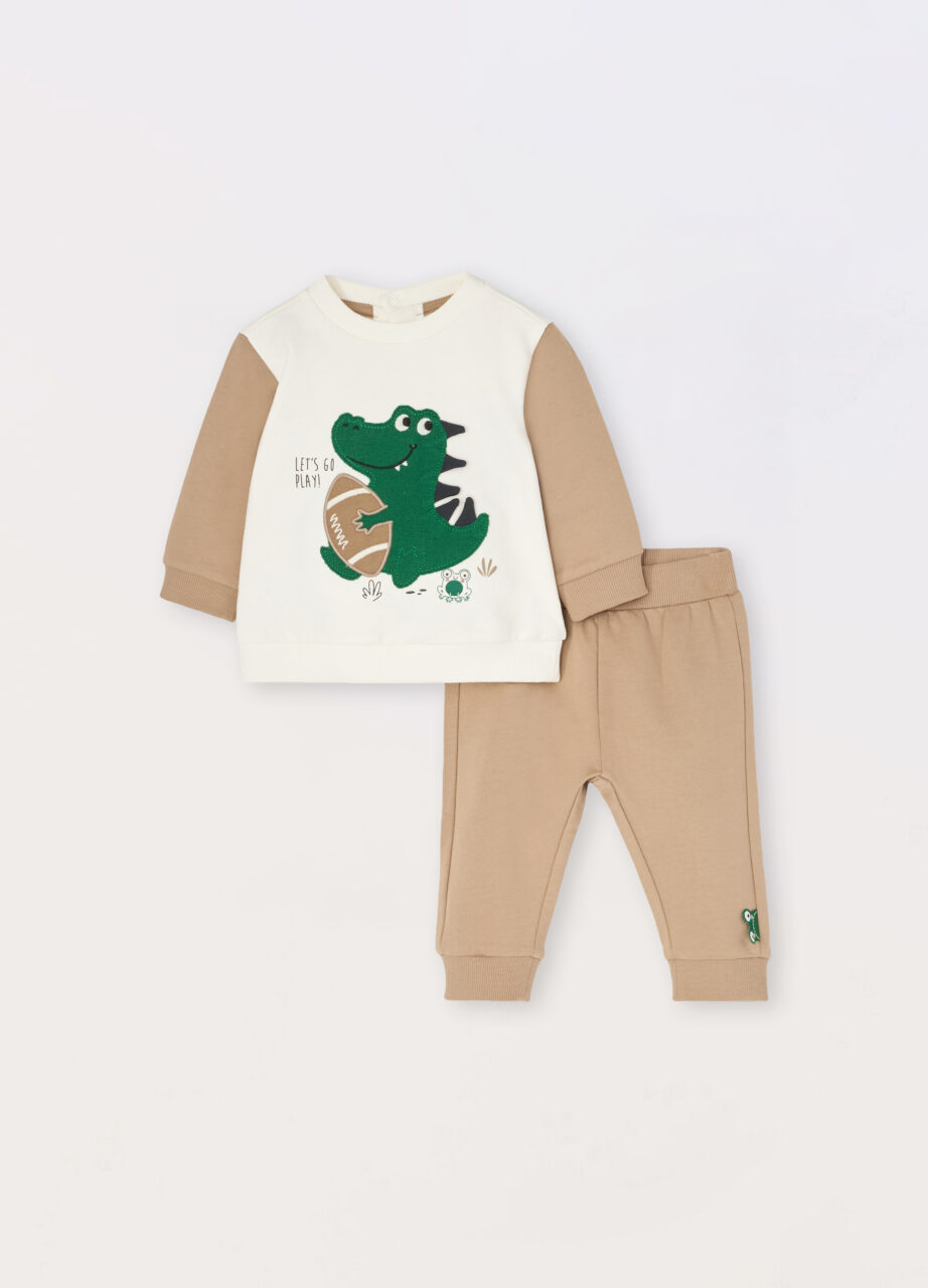 Komplet od čistog pamuka za novorođenče