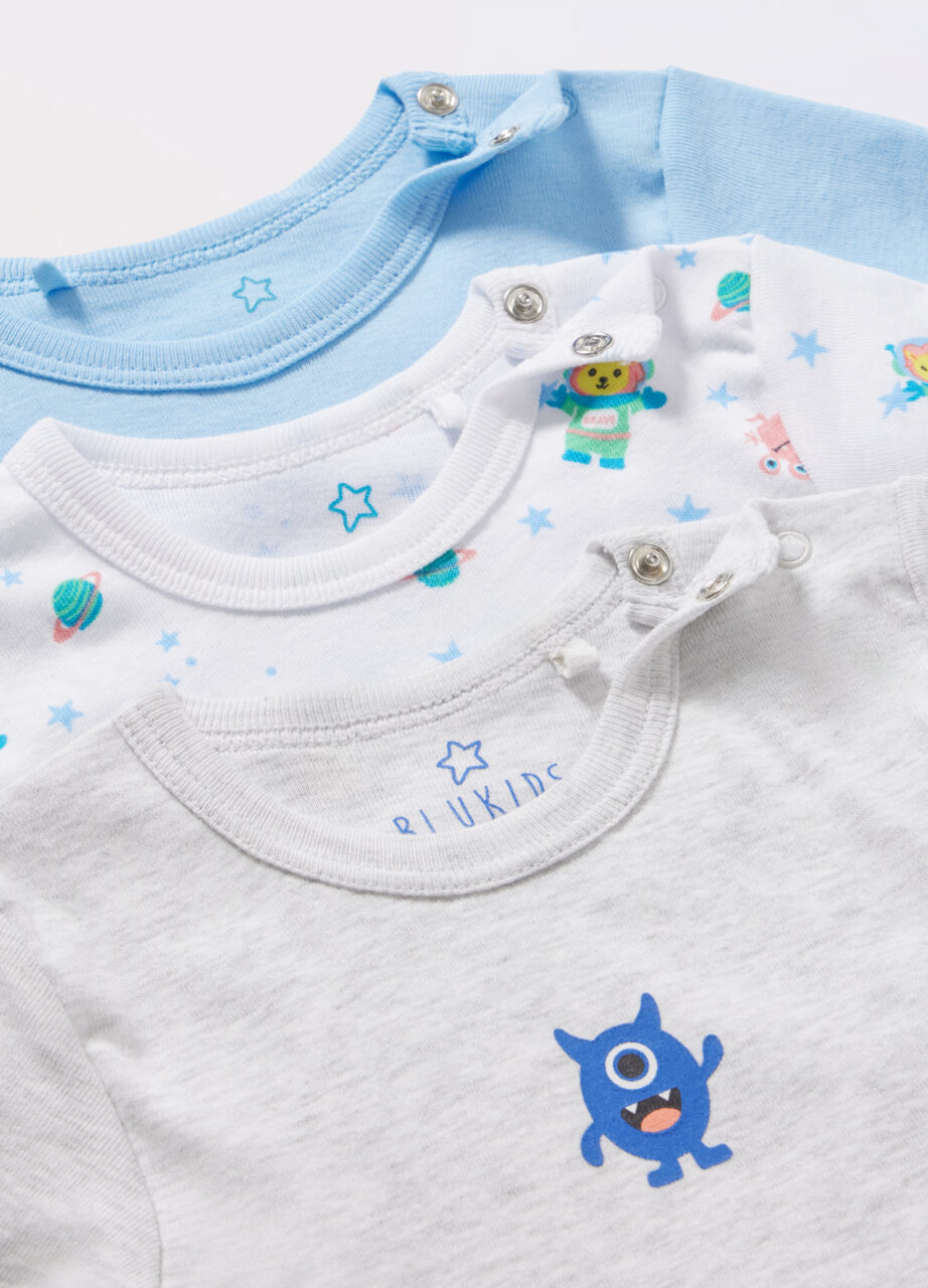 Alternative view of Pakovanje od 3 body-a od čistog pamuka za bebe