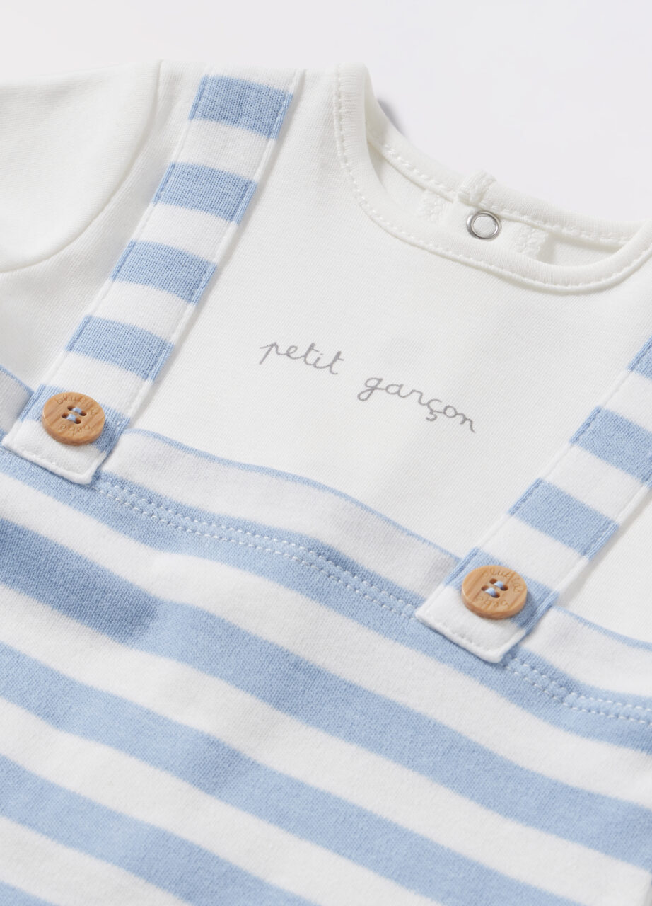 Alternative view of Kombinezon u interlocku od mješavine pamuka sa