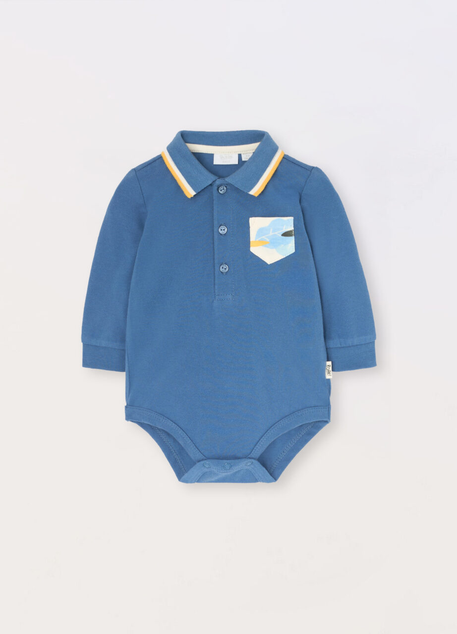 Body od čistog pamuka piké za novorođenče