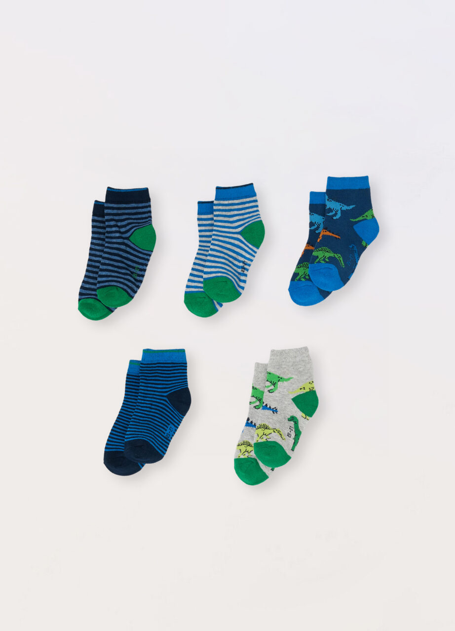 Pakovanje 5 kratkih čarapa u mješavini pamuka