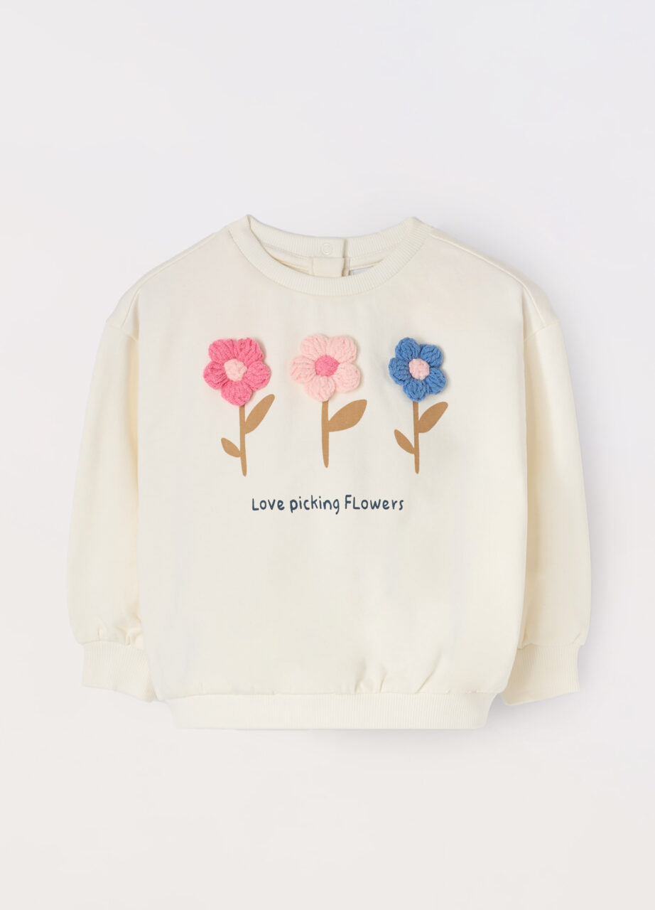 Majica od francuskog frotira od elastičnog pamuka za bebe