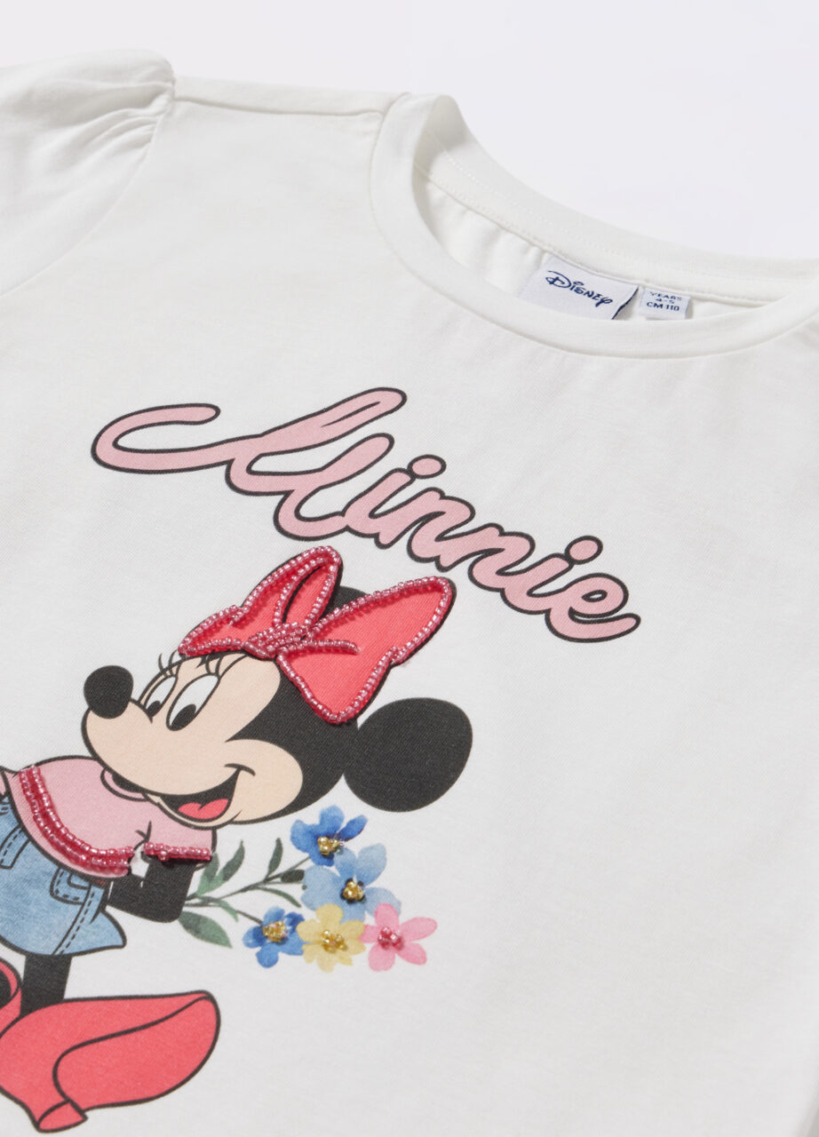 Alternative view of Majica od rastezljivog pamučnog jersey za djevojčicu