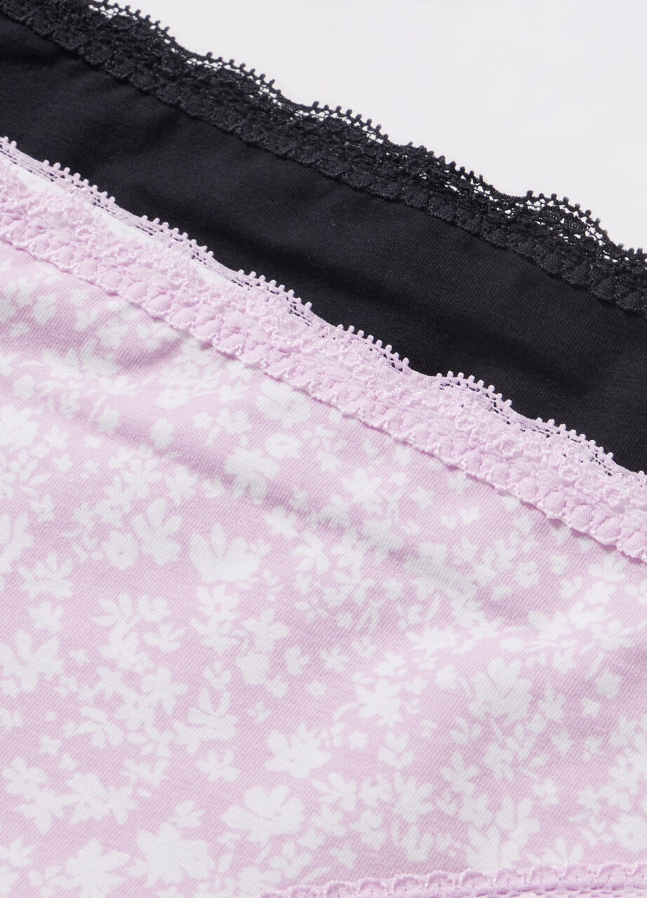 Alternative view of Paket od 2 gaćica od jersey rastezljivog pamuka za žene