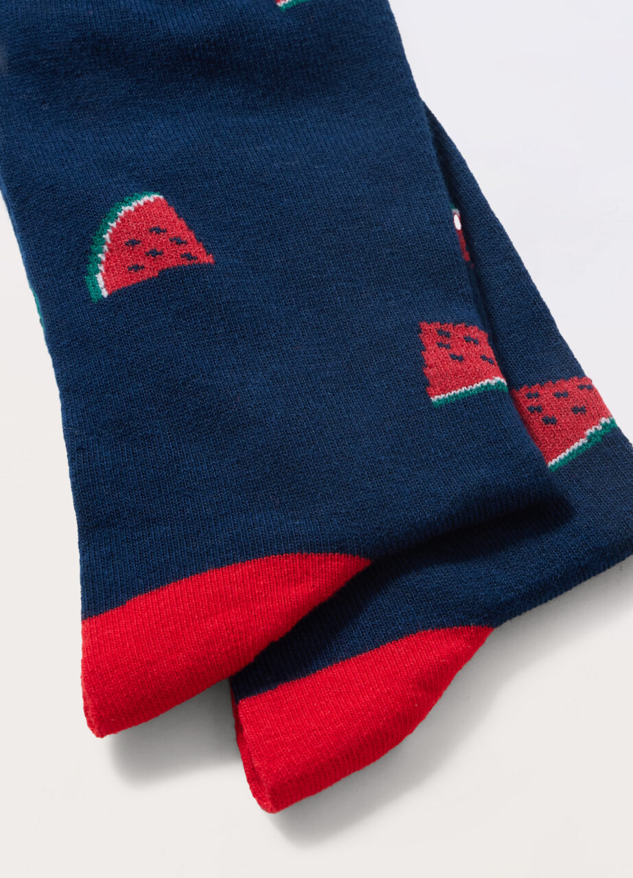 Alternative view of Kratke čarape u mješavini pamuka sa dezenom za muškarce