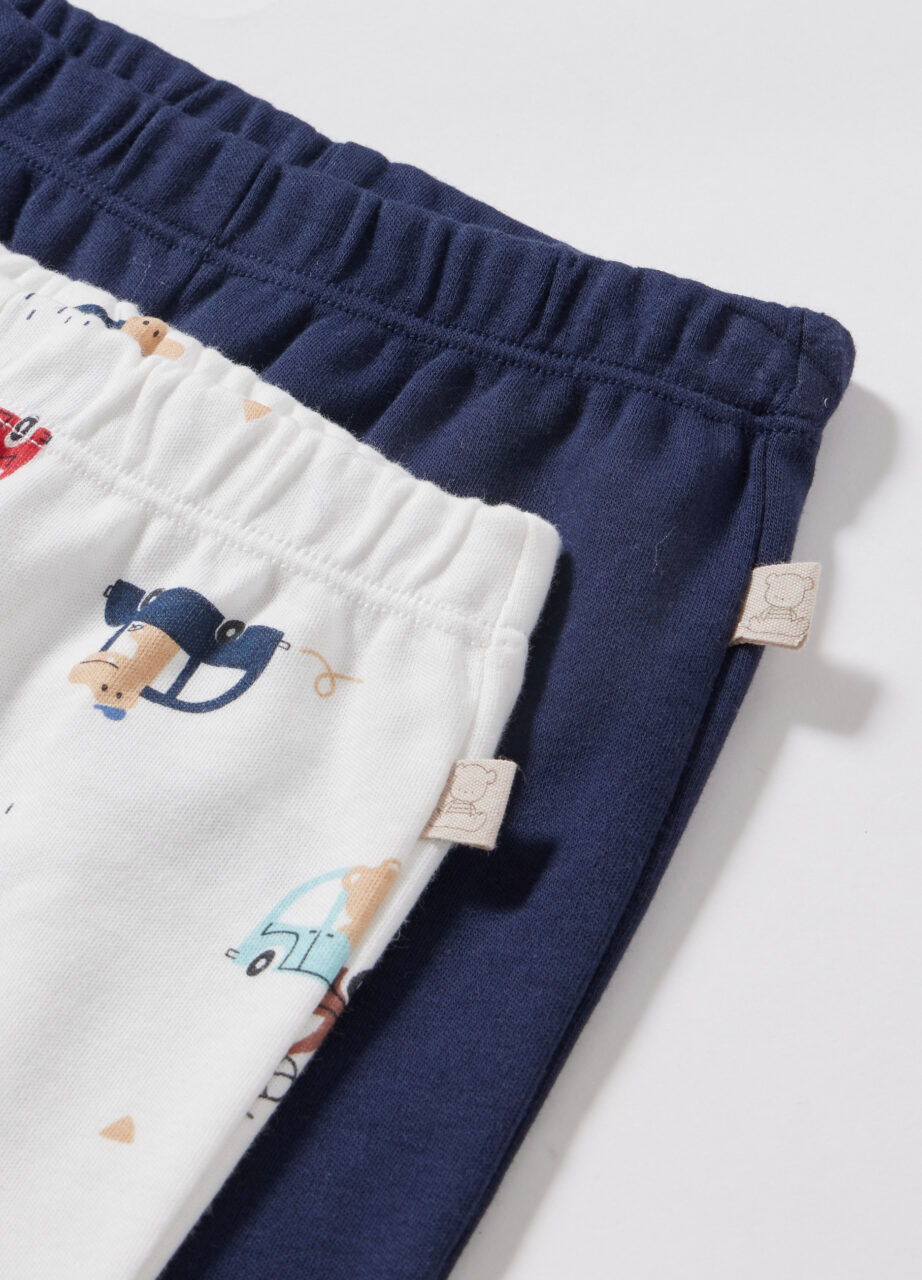 Alternative view of Pakovanje 2 hlačice od čistog pamuka